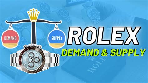 rolex supply statement|rolex supply and demand problems.